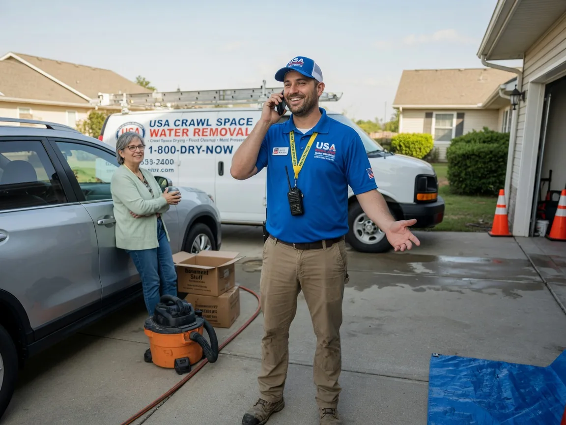 Crawl Space Water Removal Burgess, VA FAQs